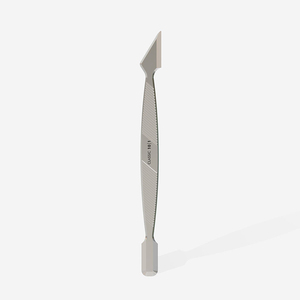Pousse-cuticules professionnel en acier inoxydable léger à double extrémité réutilisable, outils de nettoyage des ongles de haute qualité pour la manucure - Product Image 1