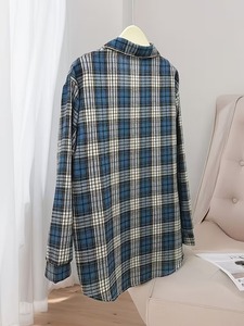 เสื้อเชิ้ตผู้ชายผ้าทวิลล์เนื้อแน่น แขนยาว สไตล์ลำลอง ติดกระดุม ผ้าฝ้ายรักษ์โลก น้ำหนัก 220 กรัม สวมใส่สบาย ระบายอากาศได้ดี กันยับ แห้งเร็ว - Product Image 5