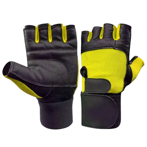 Guantes Antideslizantes para Levantamiento de Pesas con Soporte para Muñeca, Guantes Personalizados para Gimnasio, para Hombres y Mujeres - Product Image 4
