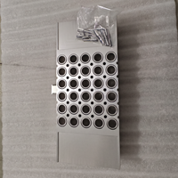 Pièces usinées CNC personnalisées ISO 9001 en aluminium, acier inoxydable, laiton, MOQ 1, usine OEM