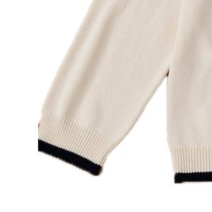 Custom Vintage Style Men's Cream White Knitted Polo <b>Cardigan</b> <b>Sweater</b> Lapel Collar Button Down Long Sleeve College Varsity Casual - Product Image 6