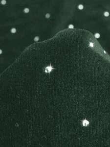 Sudadera con Capucha Verde para Hombre con Pedrería, 400 GSM, Forro Polar de Algodón, Oversize, Estilo Urbano, con Cordón, Fabricación Personalizada, Marca Privada - Product Image 4