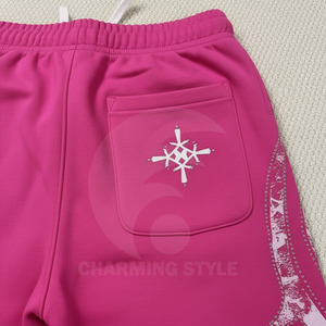 Wholesale 2 Piece Set Sports Polyester Vintage Acid Wash Track Suit Men Slim Fit Tracksuit <b>Zip</b> up Hoodie and <b>Trouser</b> - Product Image 6