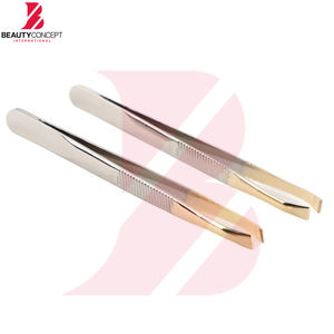 Pince à épiler pour sourcils en acier inoxydable, outil de beauté de précision avec une large gamme d'applications pour pincer les sourcils et le maquillage du visage - Product Image 3