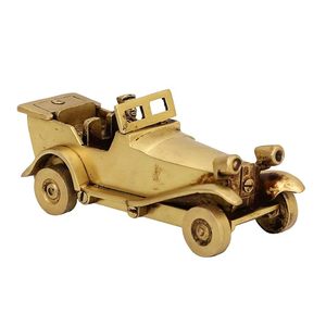 Brass Vintage Open <b>Car</b> Figurine Showpiece Classic Antique Finish Decorative Statue for Home Office Centre <b>Table</b> - Product Image 4