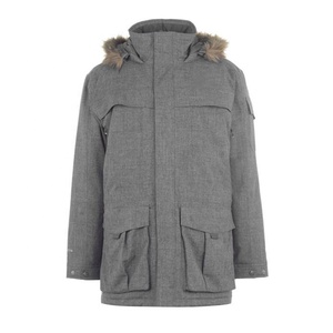 New Custom Style Faux <b>Fur</b> Parka <b>Mens</b> Down <b>Jackets</b> - Product Image 6