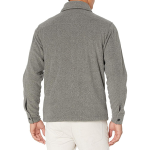 OEM Custom Pattern Stand Woolen Men's Winter <b>Jacket</b> Outdoor <b>Jackets</b> Warm Custom Logo Polar Sherpa Fleece <b>Jacket</b> - Product Image 5