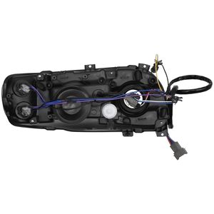 Fari Alogeni con Lente Cromata Trasparente, Assemblaggio Lato Sinistro/Conducente, Compatibili con Modelli Peterbilt 388 389 2008-2018 - Product Image 6