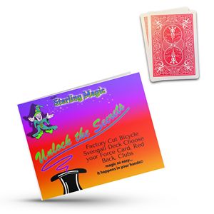 Carte Svengali Tagliate in Fabbrica per Bicycle Deck: Scegli la Tua Carta Fortunata e il Colore per Trucchi di Magia - Product Image 2