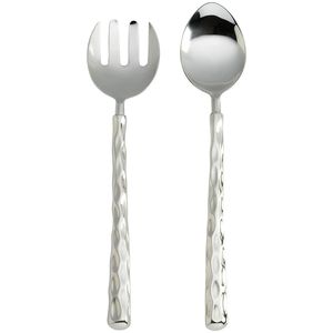 Ensemble de serveurs à salade en métal robuste et de qualité supérieure, parfait pour les salles à manger d'hôtels cinq étoiles et les services de restauration d'entreprise - Product Image 1