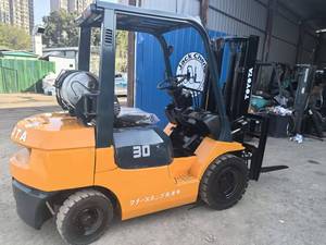 Used Toyota 3-ton <b>Forklifts</b> with Original Engine High Quality & Performance Competitive Prices for Mines & Ports - Product Image 2