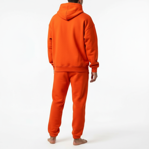 OEM Private Label Cotton Tracksuit Custom Hoodie Jogger <b>Set</b> for Clothing Startups - Product Image 3