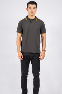 Camiseta de Hombre de Moda, Color Personalizado, Tejido de Punto, Secado Rápido, Manga Corta, Poliéster/Algodón de Alta Calidad - Product Image 5