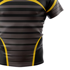 Nuevo Jersey de Rugby Sublimado Personalizado de Primera Calidad, Transpirable, 100% Poliéster, Tejido de Alto Rendimiento, Impresión Resistente a la Decoloración, Corte Regular - Product Image 4