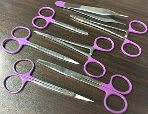 Kit de 7 Piezas de Instrumentos Básicos para Cirugía Menor, Herramientas Quirúrgicas Manuales de Acero Inoxidable de Alta Calidad, Certificación CE, Se Acepta OEM - Product Image 5