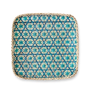 Woven bamboo <b>tray</b> hot choice decorative wall hanging <b>basket</b> handmade natural <b>trays</b> low price - Product Image 1