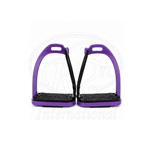 Estribos de Seguridad para Montar a Caballo Peacock Fillis, de Acero Inoxidable con Recubrimiento en Polvo, 4.50 Pulgadas - Product Image 2
