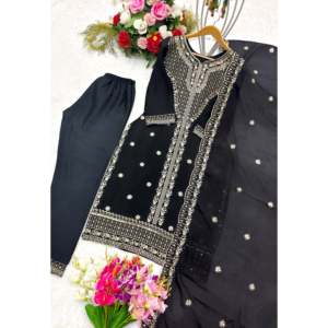 Ensemble haut et dupatta pour femmes, magnifique pour les fêtes - Product Image 4