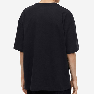 T-shirt unisexe pour homme, qualité supérieure, coupe oversize, ourlet incurvé, 100% coton, style streetwear décontracté, 2024 - Product Image 3