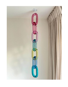 Wall Accents Affordable Price Acrylic Resin Chain Wall <b>Decorative</b> Item Angel Style Living Room Home Wall <b>Decorate</b> - Product Image 3