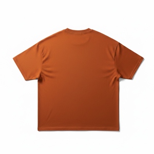 เสื้อยืดโอเวอร์ไซส์เนื้อหนักพิมพ์ลายสกรีนโลโก้ตามสั่ง ทรงไหล่ตก ผ้าหนา สไตล์สตรีทแฟชั่นสุดหรู - Product Image 2