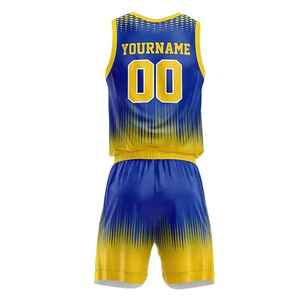 Conjunto de Uniforme de Baloncesto Personalizado, Talla Grande, Transpirable, de Secado Rápido, Sin Mangas, 100% Poliéster, Técnica de Impresión de Logotipo Directa - Product Image 3