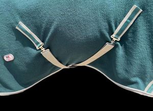 Manta de Lana para Montar a Caballo Hecha a Mano de Alta Calidad al por Mayor |   Lámina Ajustable con Cordón de Seguridad |   Alfombra Estable de 80 Pulgadas - Product Image 5