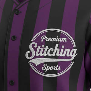 Camiseta de Béisbol Personalizada con Botones para Hombre y Mujer, Estilo Hip Hop para Uniformes de Animadoras - Product Image 4