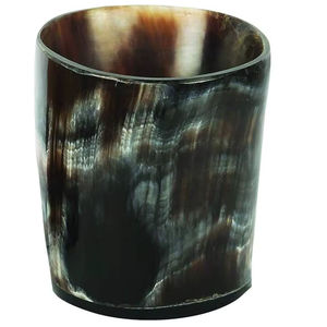 Vaso de chupito de cuerno pulido tradicional, tipo taza corta, para degustación de whisky, de alta calidad, listo para enviar, para eventos especiales - Product Image 1