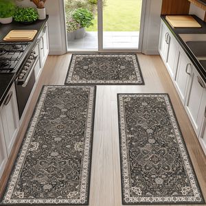 Set di 3 Tappeti Lavabili Boho Antiscivolo per Cucina, Lavanderia e Ingresso - Product Image 2
