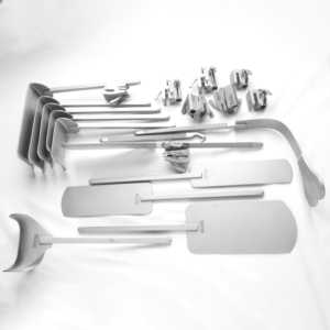 Retractor Espinal Manual de Acero Inoxidable Personalizado, Instrumentos Quirúrgicos Autoestables Bookwalter de Alta Calidad 100%, BISONS - Product Image 1