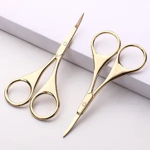 Wholesale Manicure <b>Scissor</b> Precise Curved Tip <b>Cuticle</b> <b>Scissor</b> Sharp Beauty Product Professional Stainless steel Round Hole - Product Image 3