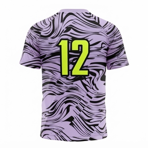 Camiseta de Fútbol Exclusiva de Alta Calidad, Ropa Deportiva Transpirable Premium con Logotipo Personalizado, Servicio OEM de Marca Privada, Venta al Por Mayor - Product Image 2