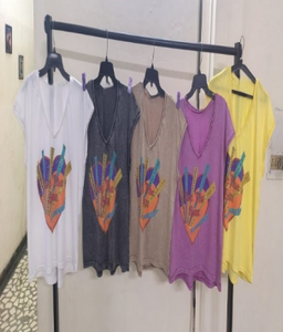 Camiseta Oversize para Mujer, Estilo Urbano, Venta al Por Mayor al Mejor Precio - Product Image 3