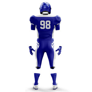 American Uniform Set with <b>Socks</b> <b>Compression</b> Adults Full Sublimated Hot Selling Teamwear Uniform Vintage Athletic Sports Set - Product Image 3