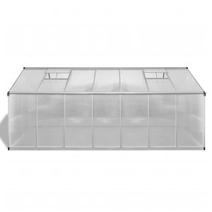 Serre en aluminium renforcé de 113.3 pi² pour jardins - Product Image 3