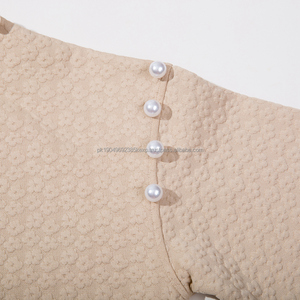 Jersey personalizado para mujer, fabricantes de ropa, ropa de moda, jersey con capucha, jersey de manga larga con adorno de perlas - Product Image 6