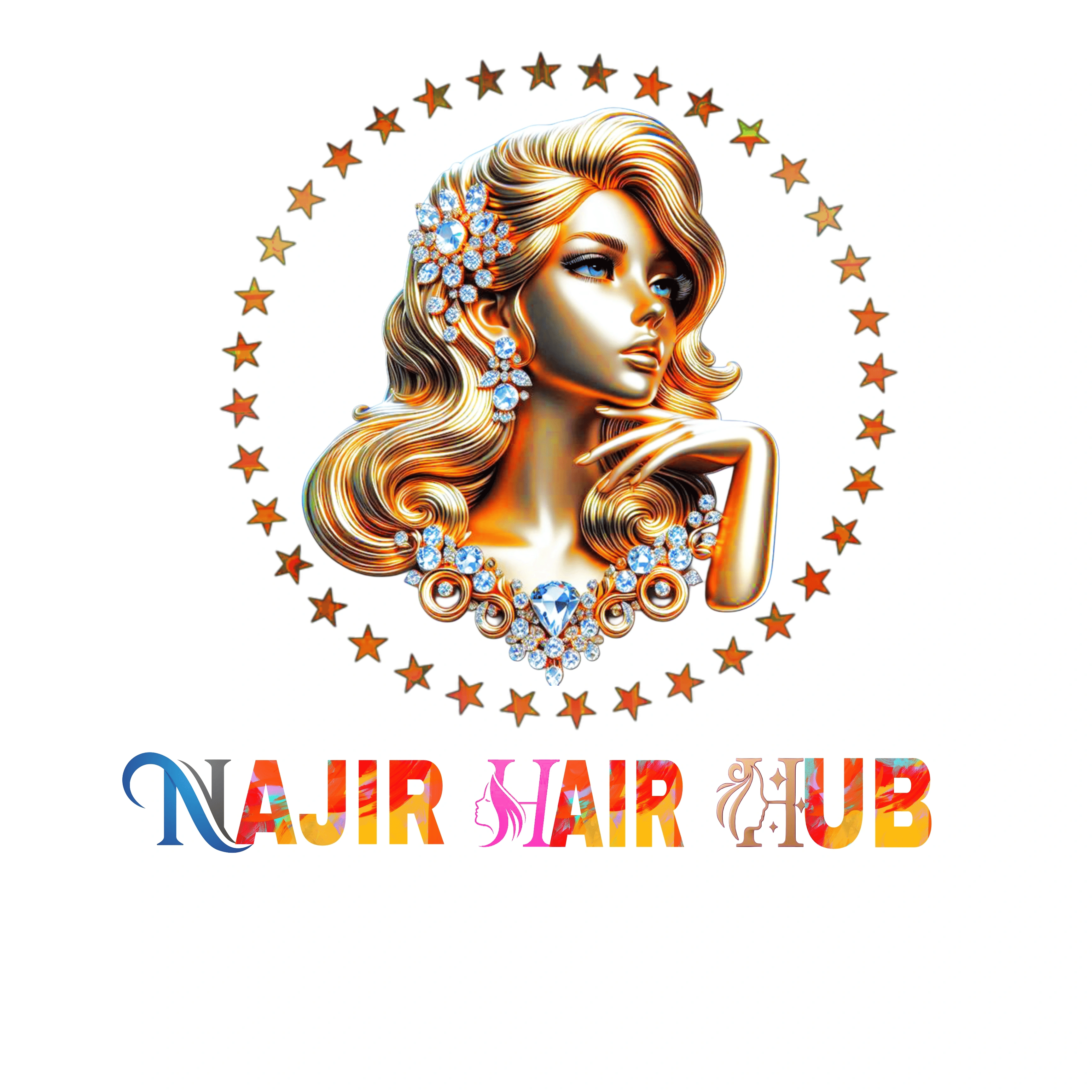 NAJIR HAIR HUB logo