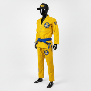 Kimono de Jiu-Jitsu Brésilien (BJJ) / Judo sur mesure bleu Shoyoroll 2026 pour adultes – Uniforme de Kimono à vendre - Product Image 4