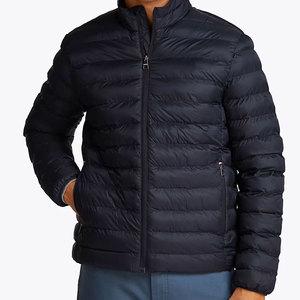 High Quality Custom <b>Light</b> Zipper Winter Men Puffer <b>Jacket</b> Wholesale High Quality Customized Logo <b>Waterproof</b> Puffer <b>Jacket</b> - Product Image 5