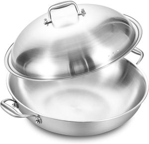 Olla Moderna de Acero Inoxidable para Servir, con Tapa, Aislada Térmicamente, Exterior Antiadherente, Apta para Lavavajillas, 24 cm de Diámetro - Product Image 4