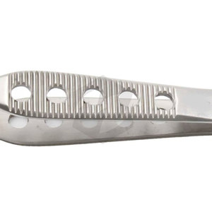 Pinzas Quirúrgicas Premium para Tejidos 1x2 Dientes, 4-3/4" 12.1cm, Pinza Ligera Fenestrada de Acero Inoxidable, Instrumentos Médicos - Product Image 6