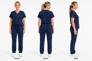 Tenues médicales unisexes en polyester tricoté avec logo personnalisé pour hôpitaux – Vente en gros, Fabricant OEM - Product Image 6