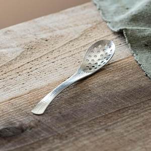Nagomi Hammered Cutlery - Slotted <b>Serving</b> <b>Spoon</b> - Product Image 3