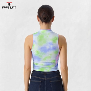 Débardeur de sport décontracté pour femmes, léger, respirant, avec logo personnalisé, nouvelle mode, fabriqué au Pakistan - Product Image 2