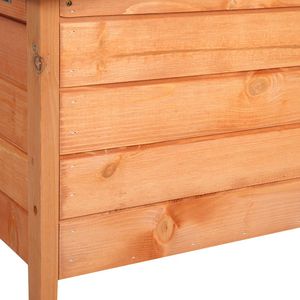 Gabbia per Polli e Conigli da 20 Pollici con Tetto Rimovibile Impermeabile, Tetto in Asfalto Verde Realizzato in Legno di Cedro Resistente per Piccoli Animali - Product Image 4
