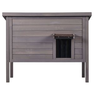 Maison pour chat et lapin en bois isolée en mousse, résistante aux intempéries, abri pour chats errants, pour plusieurs chats, mobilier pour animaux de compagnie - Product Image 1