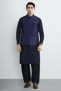 Ropa de Fiesta de Boda, Tallas y Colores Personalizados, Chaleco Tradicional Salwar Kameez para Hombre, Ropa India y Pakistaní, Ropa Étnica - Product Image 3