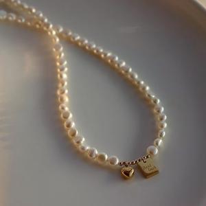 Collier de perles d'amour de la marque Lucky Wishing authentique 2025, nouveau, design de chaîne de clavicule haut de gamme pour femmes - Product Image 2