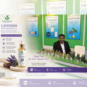 Huile de massage corporel aromatique à la lavande de qualité supérieure pour le conditionnement de la peau, application douce et utilisation en thérapie de relaxation - Product Image 6